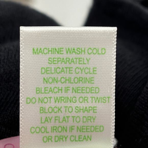 Lilly Pulitzer Ramona Black Fringe Sweater - Picture 12 of 12